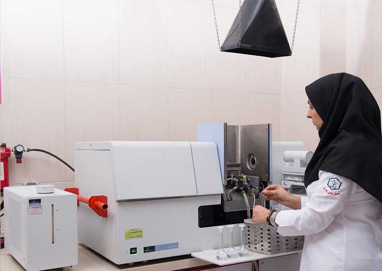 آزمایشگاه جذب اتمی(AAS)معیاردانش پارس