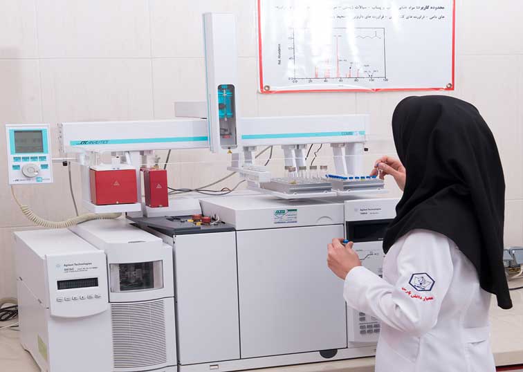 آزمایشگاه کروماتوگرافی گازی -طیف سنج جرمی (GC-MS)