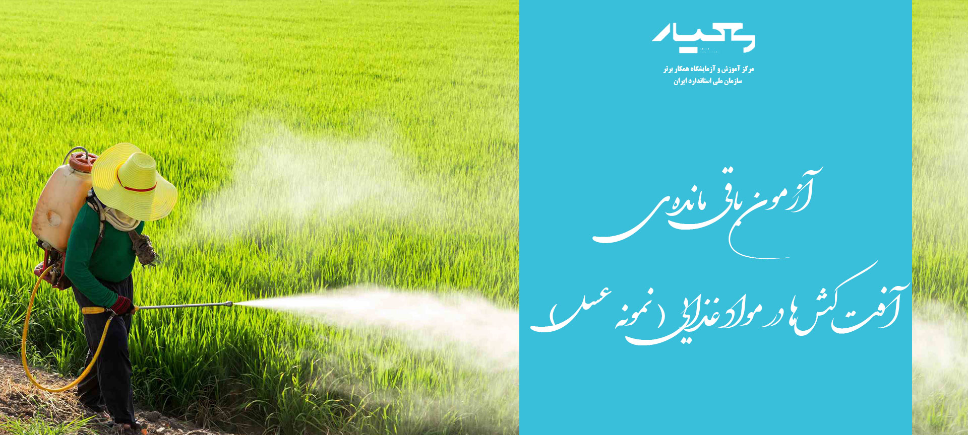 باقی مانده آفت کش در نمونه عسل