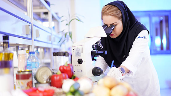 آزمایشگاه کنترل کیفیت موادغذایی